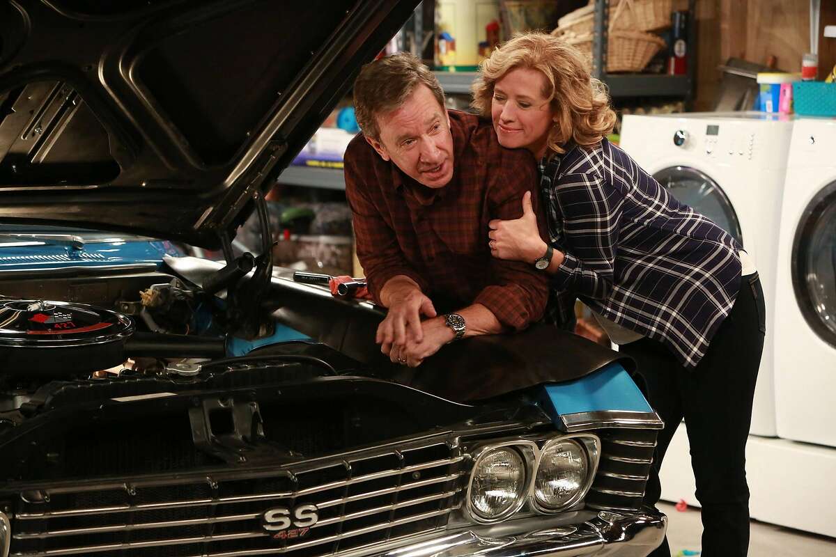 From left, Tim Allen and Nancy Travis in the show, "Last Man Standing," premiering this fall on Fox. (Fox Broadcasting Co.)