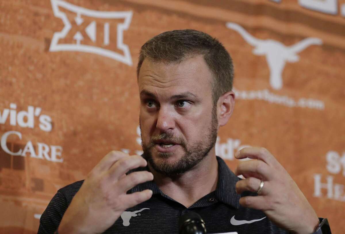 First Look At Longhorns Has Texas Coach Tom Herman Smiling