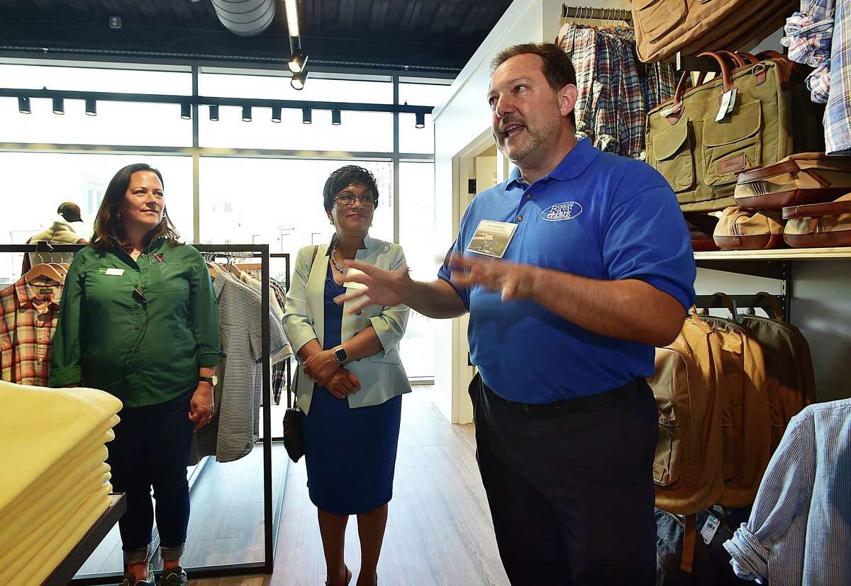 A look inside L.L. Bean in New Haven