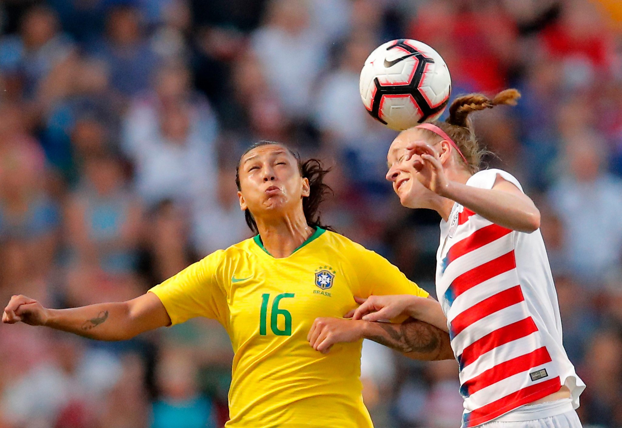 US women’s soccer team beats Brazil for Tournament of Nations title