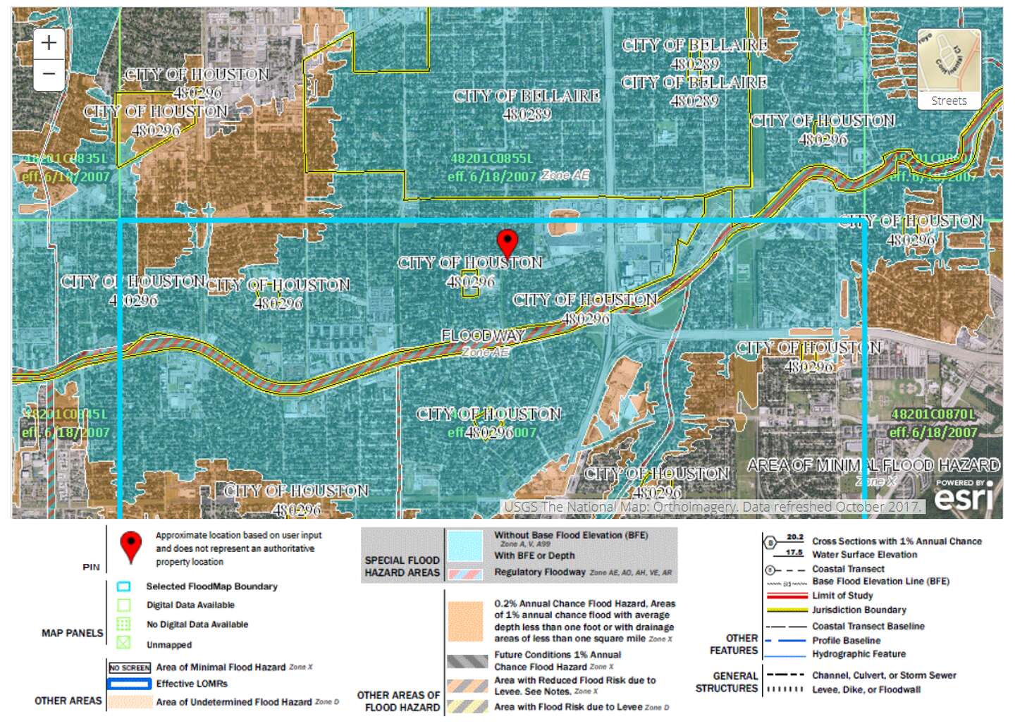 This FEMA interactive allows you to enter any address and see the flood ...