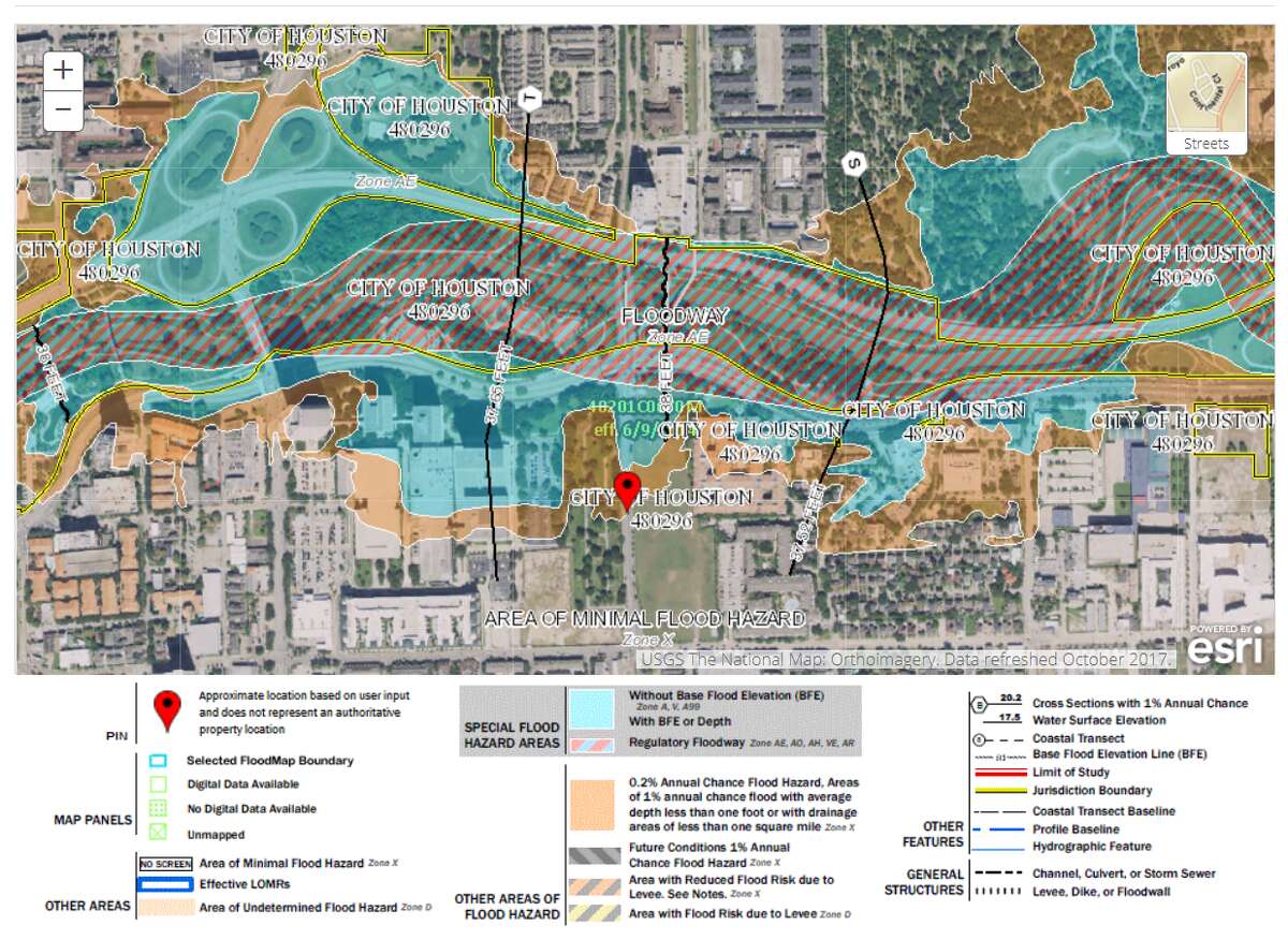 This FEMA interactive allows you to enter any address and see the flood