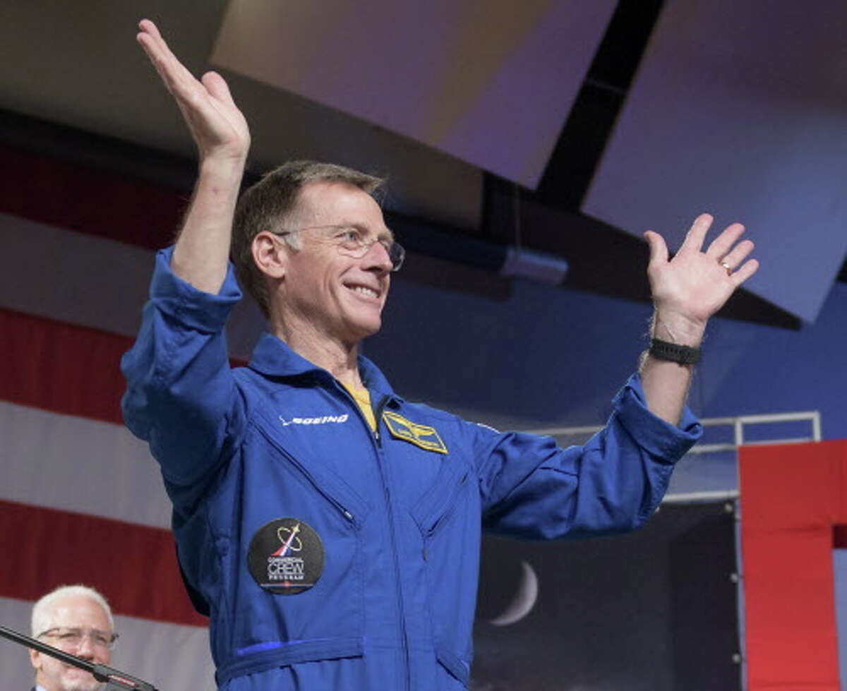 Boeing astronaut Chris Ferguson is seen during a NASA event on Friday, Aug. 3, 2018 at NASA's Johnson Space Center in Houston, Texas. Ferguson has decided not to fly on the CST-100 Starliner's first crewed flight, citing personal reasons that include his daughter's 2021 wedding.