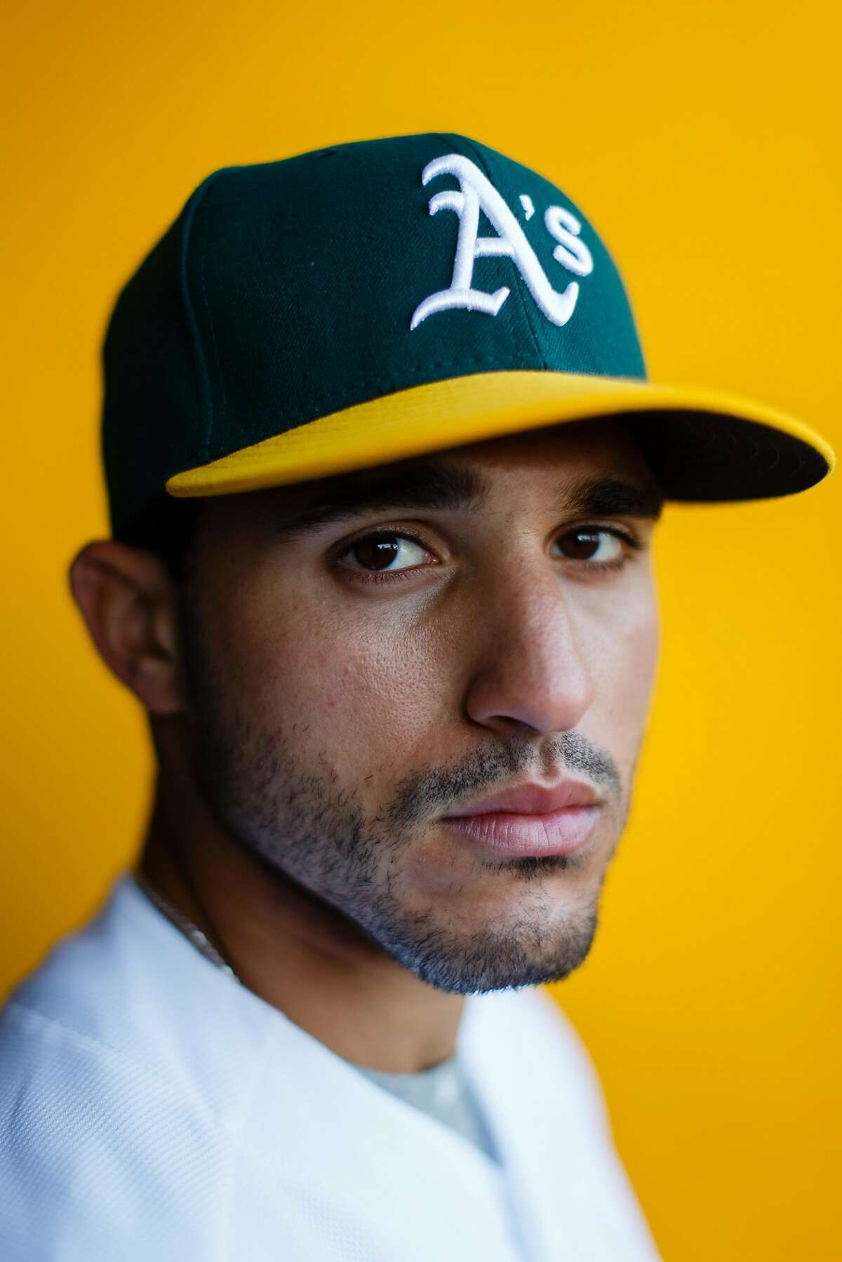 Ramon Laureano, OAK // August 25, 2018 at MIN  Hot baseball players,  Oakland athletics baseball, Baseball guys