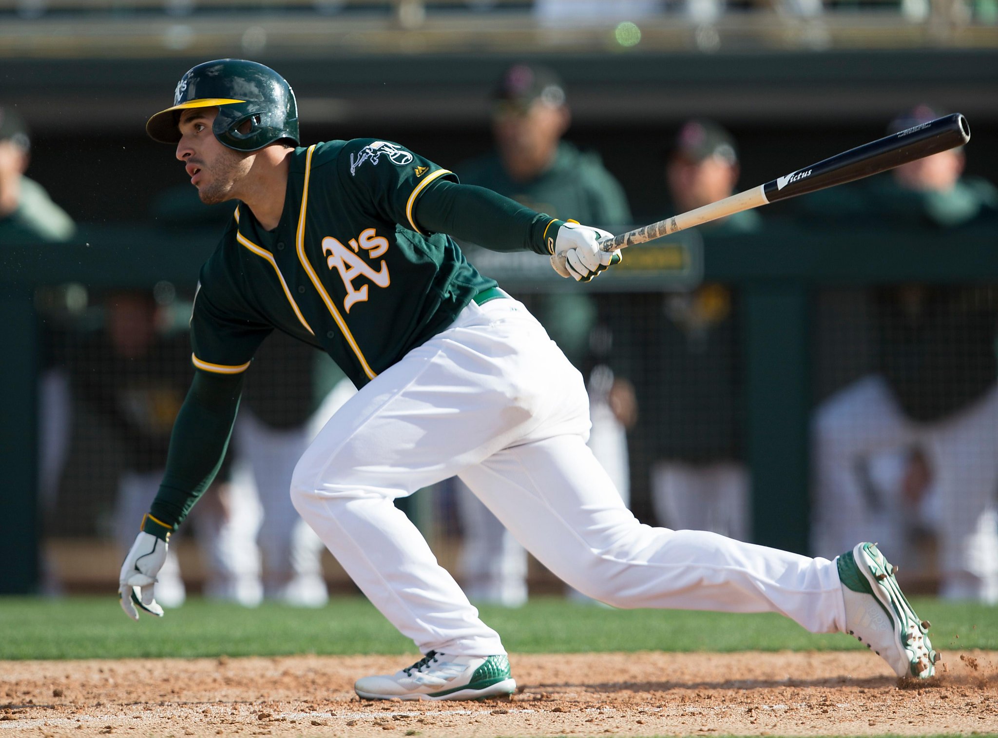 Ramon Laureano, OAK // August 25, 2018 at MIN  Hot baseball players,  Oakland athletics baseball, Baseball guys