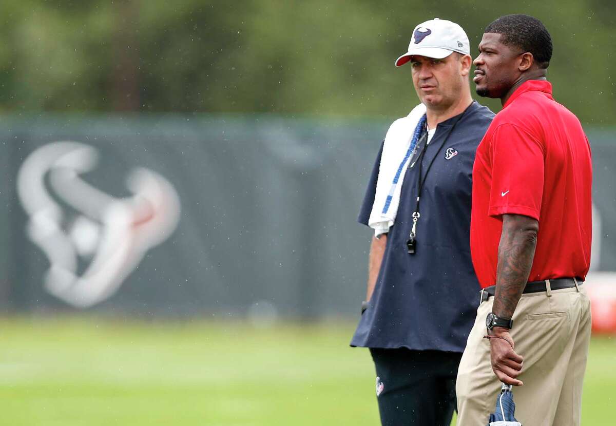 Former Texans star Andre Johnson recently began work as a special advisor to head coach Bill O'Brien and general manager Brian Gaine.