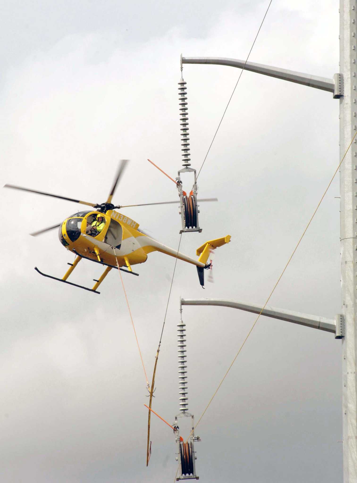 Infrared helicopter to help Eversource identify power line problems