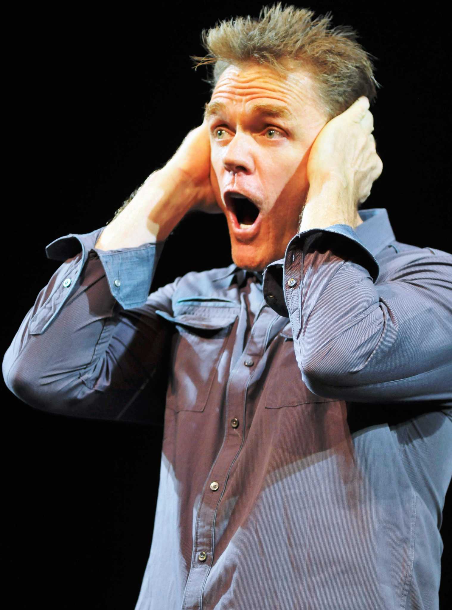 Comedian Christopher Titus performs at The Stress Factory in Bridgeport