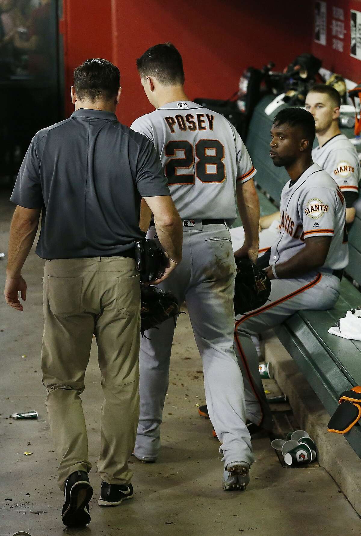 Encouraging news for Giants: no concussion for Buster Posey, could start  Friday