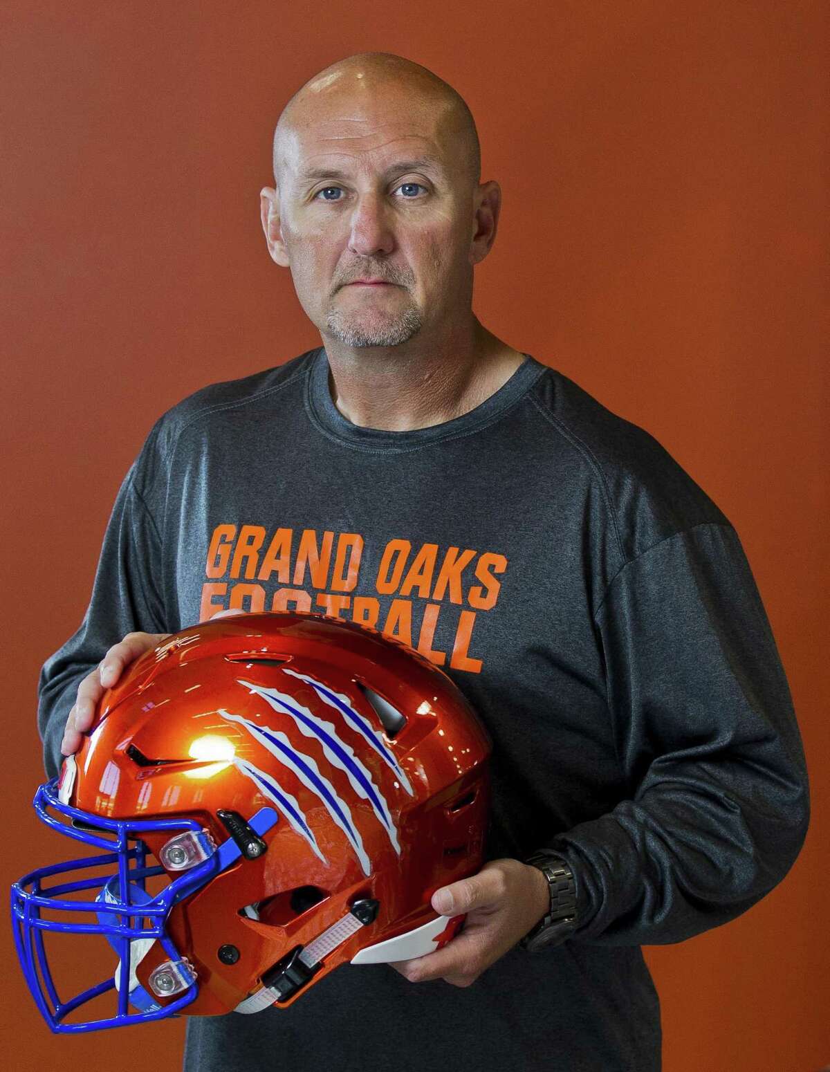 Grand Oaks head football coach Mike Jackson