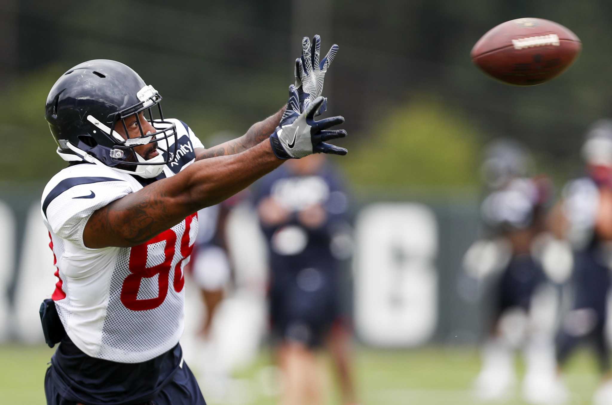 Houston Texans: Jordan Akins using his release as fuel