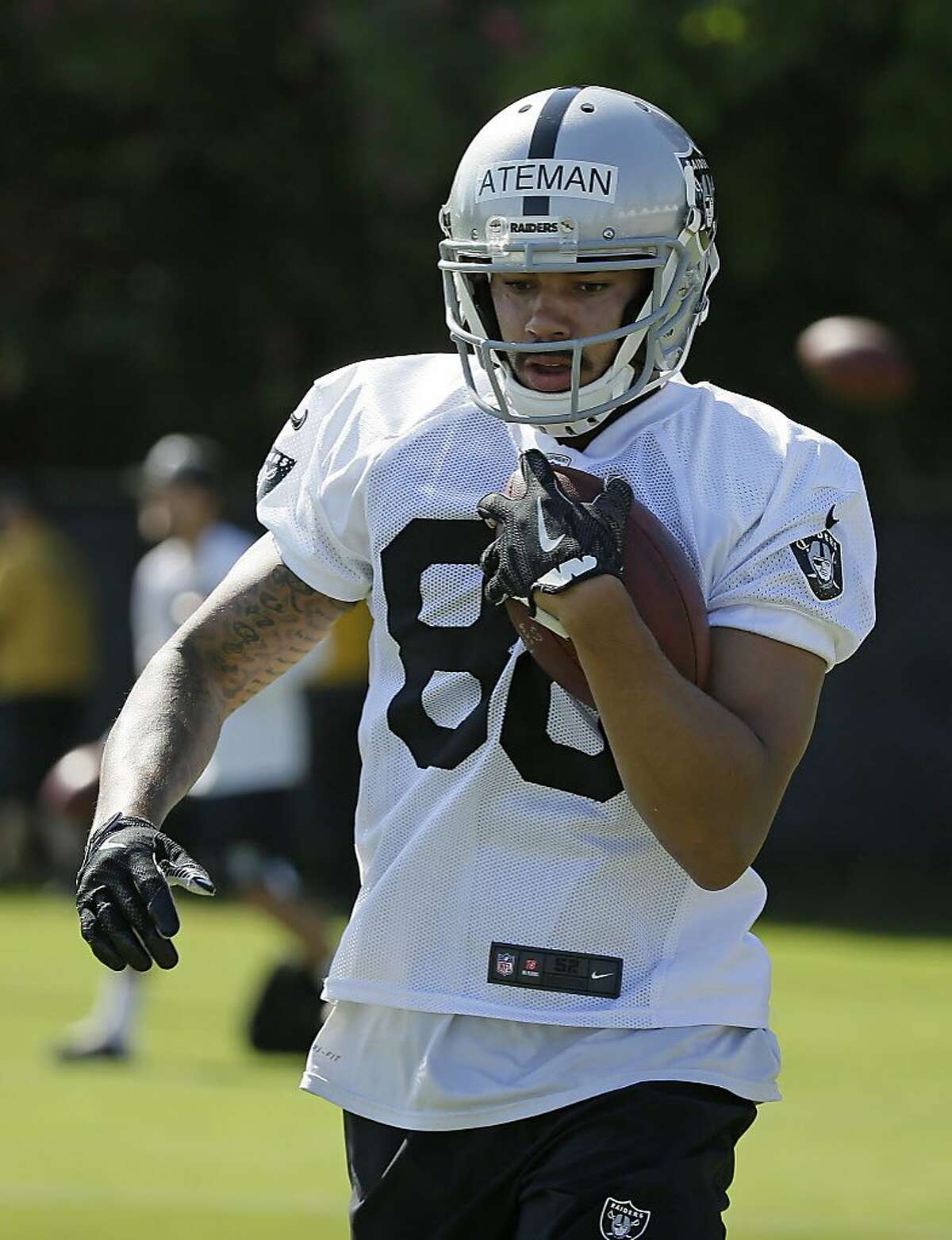 Oakland Raiders wide receiver Marcell Ateman (88) during an NFL