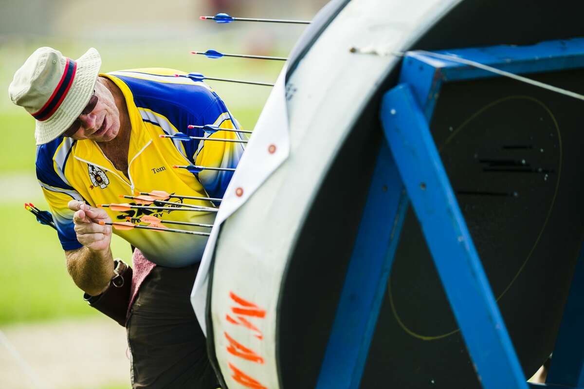 Michigan Archery Association state championship at Midland County