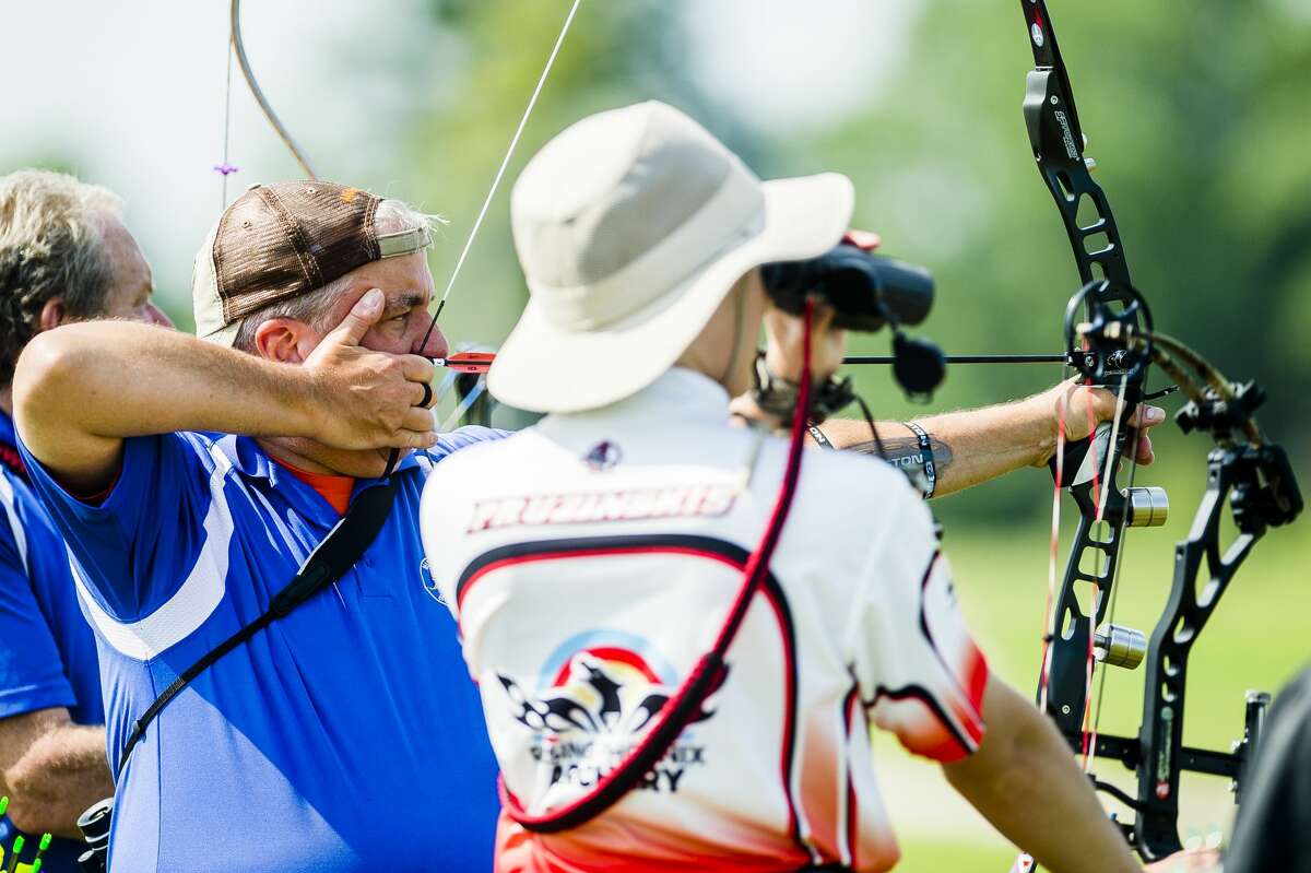 Michigan Archery Association state championship at Midland County