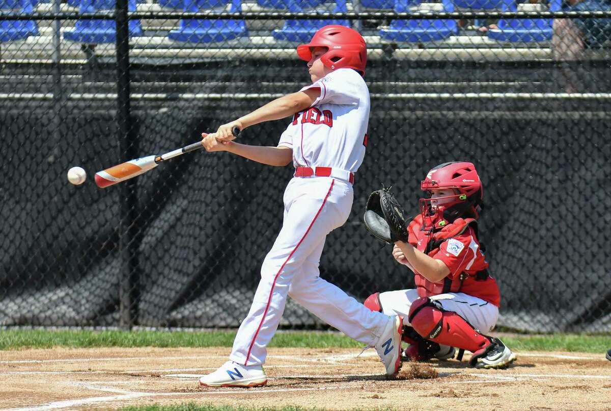 2018 Little League Eastern Regional game action between Fairfield American (CT) and Coventry Rhode Island on Sunday Aug 5, 2018, at the A. Bartlett Giamatti Little League Center in Bristol, Connecticut.