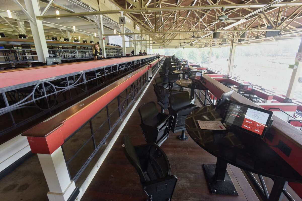 Seating At Saratoga Race Track