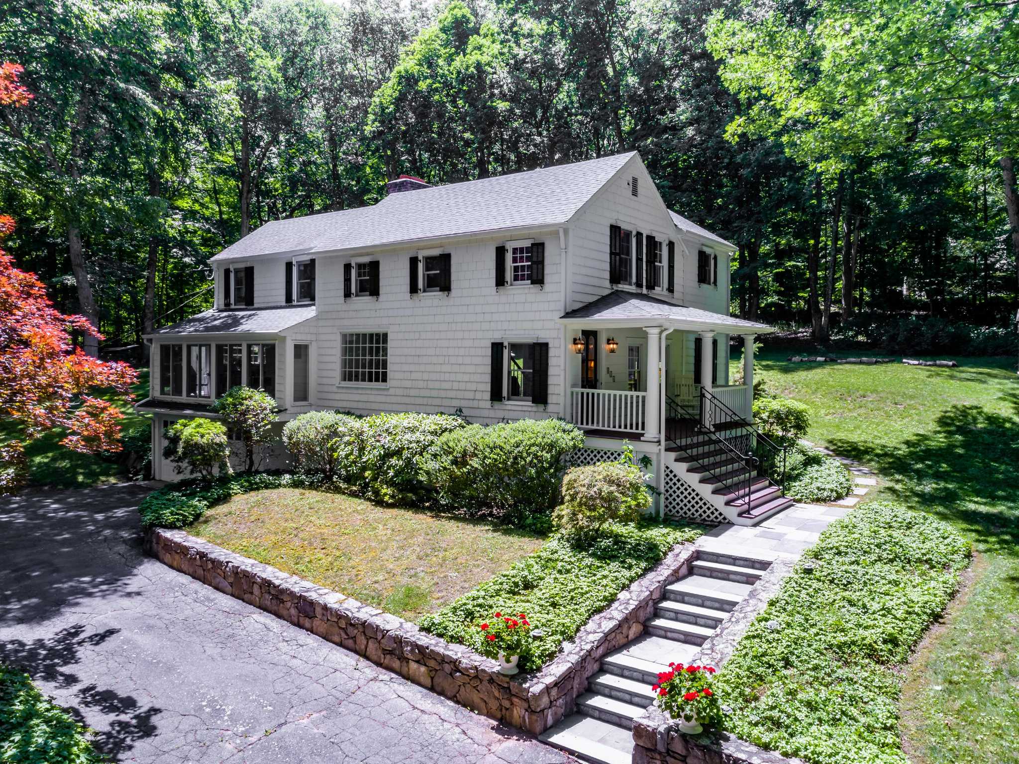 What You Can Buy Colonial cottage in New Canaan