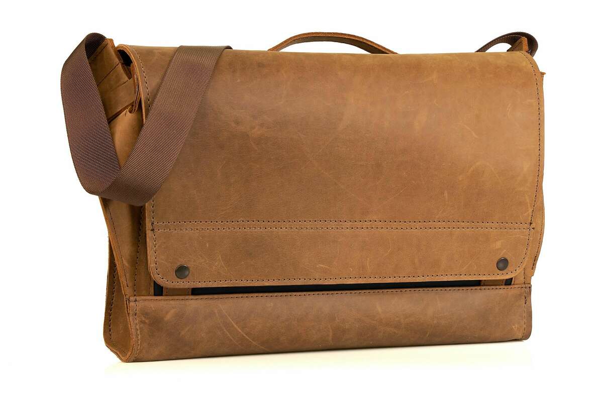 IN: Rustic grown up briefcases and shoulder bags by the likes of WaterField Designs, a local timeless, staple. And yes, WaterField even has backpacks for the stubbornly scholastic. Pictured is the Maverick style.