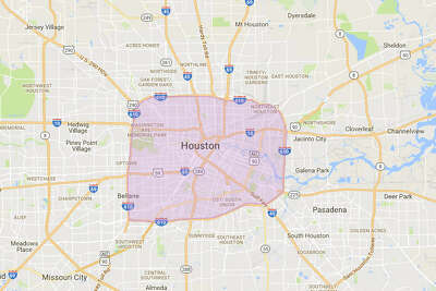 Houston City Limits Map 2022