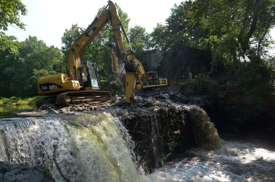 Dam On Norwalk River Coming Down After 150 Years Dam On Norwalk River Coming Down After 150 Years