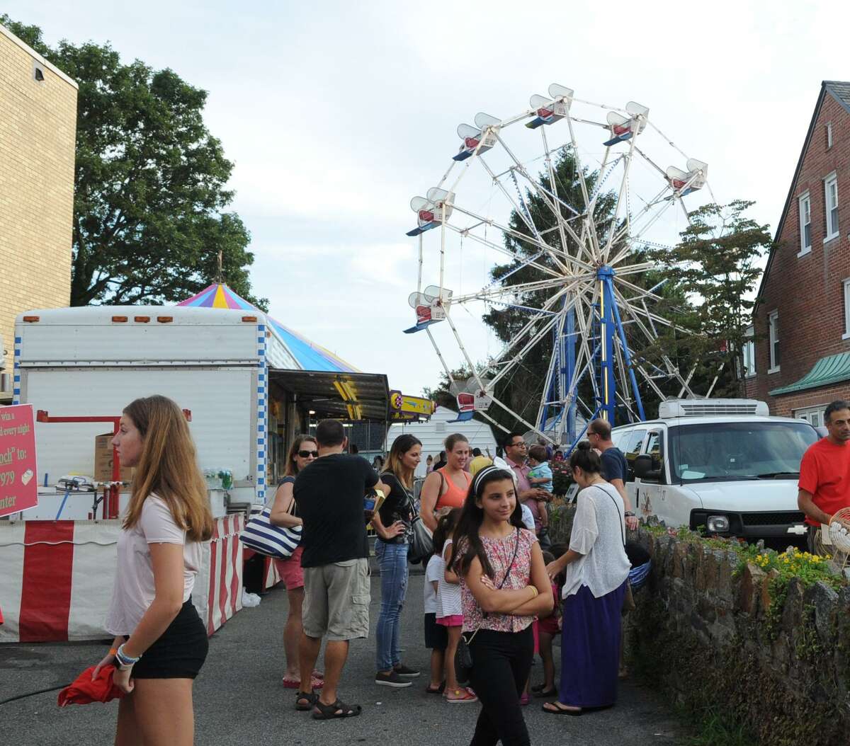 The annual St. Roch's Feast at St. Roch Church in the Chickahominy section of Greenwich, features live music, food, games, rides and entertainment along St. Roch’s Avenue. The event, a major fundraiser for St. Roch’s Church, will be held from 6 to 10:30 p.m. Wednesday and Thursday and from 6 to 11 p.m. Friday and Saturday.
