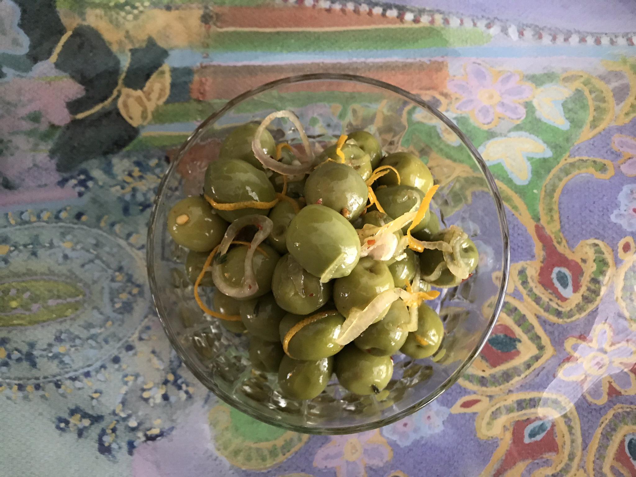 Marinated olives destined to be your new obsession