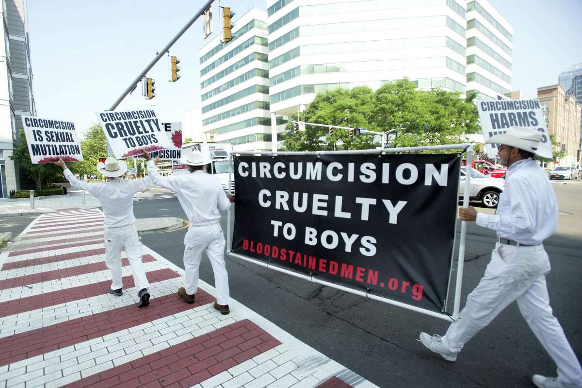 Skip The Snip Anti Circumcision Group Stages Stamford Protest