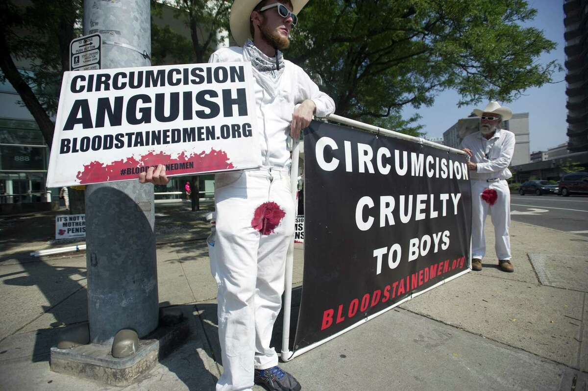 Skip The Snip Anti Circumcision Group Stages Stamford Protest 8045