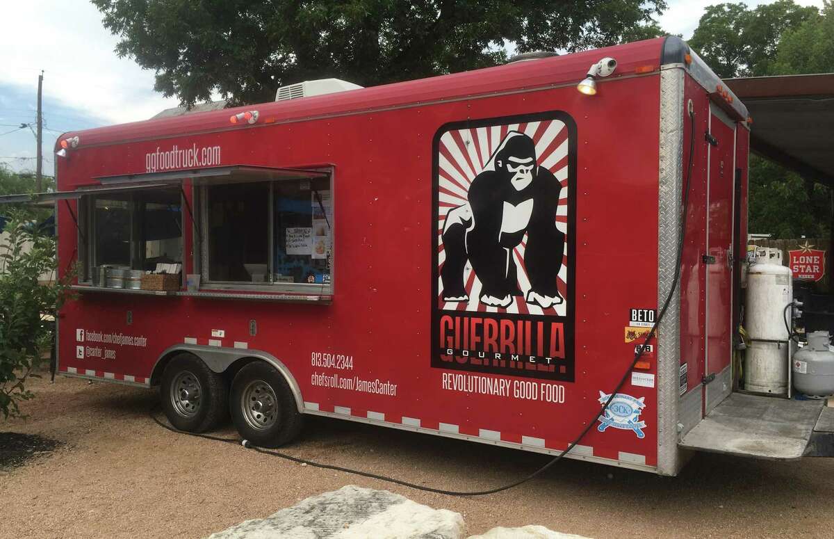 The Guerrilla Gourmet food truck is run by chef James Canter. Canter recently moved to San Antonio after operating primarily in Victoria. The truck makes appearances throughout the San Antonio area, but is often located at the Cherrity Bar at 302 Montana St.
