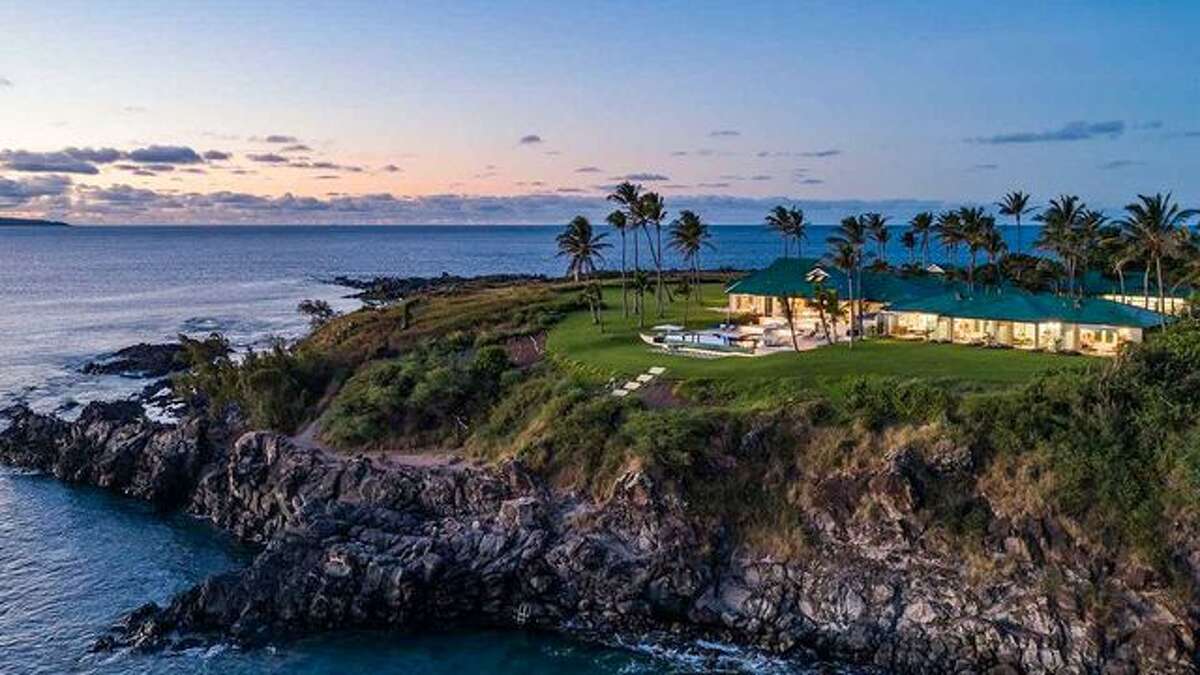 The oceanfront estate on the Valley Isle recently debuted on the market for $49 million.
