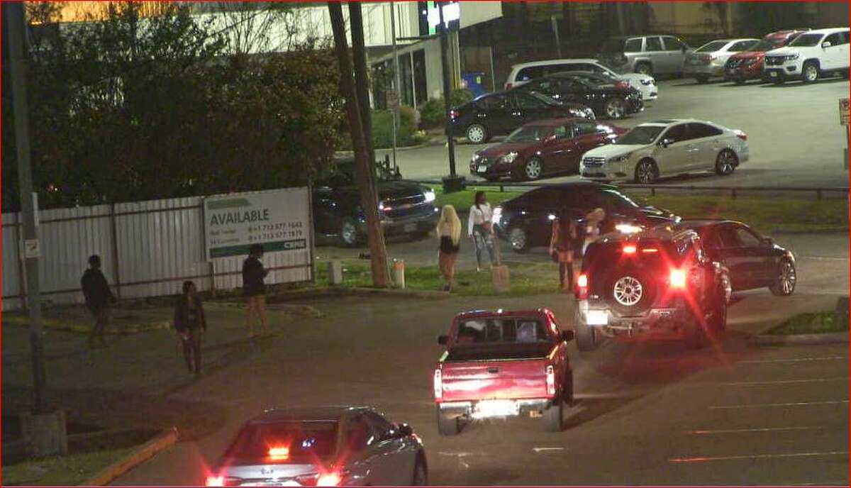 Harris County released this image of prostitution along Bissonnet.