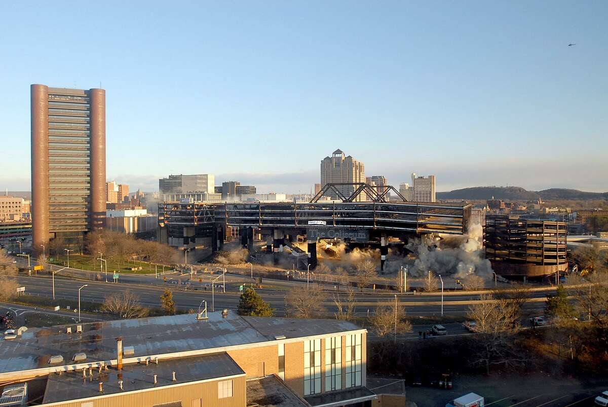 New Haven Coliseum architect left town the day it was imploded