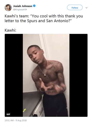 kawhi goodbye letter