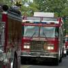 Trucks from Sandy Hook Volunteer Fire & Rescue Company during a recent Labor Day Parade in Newtown.