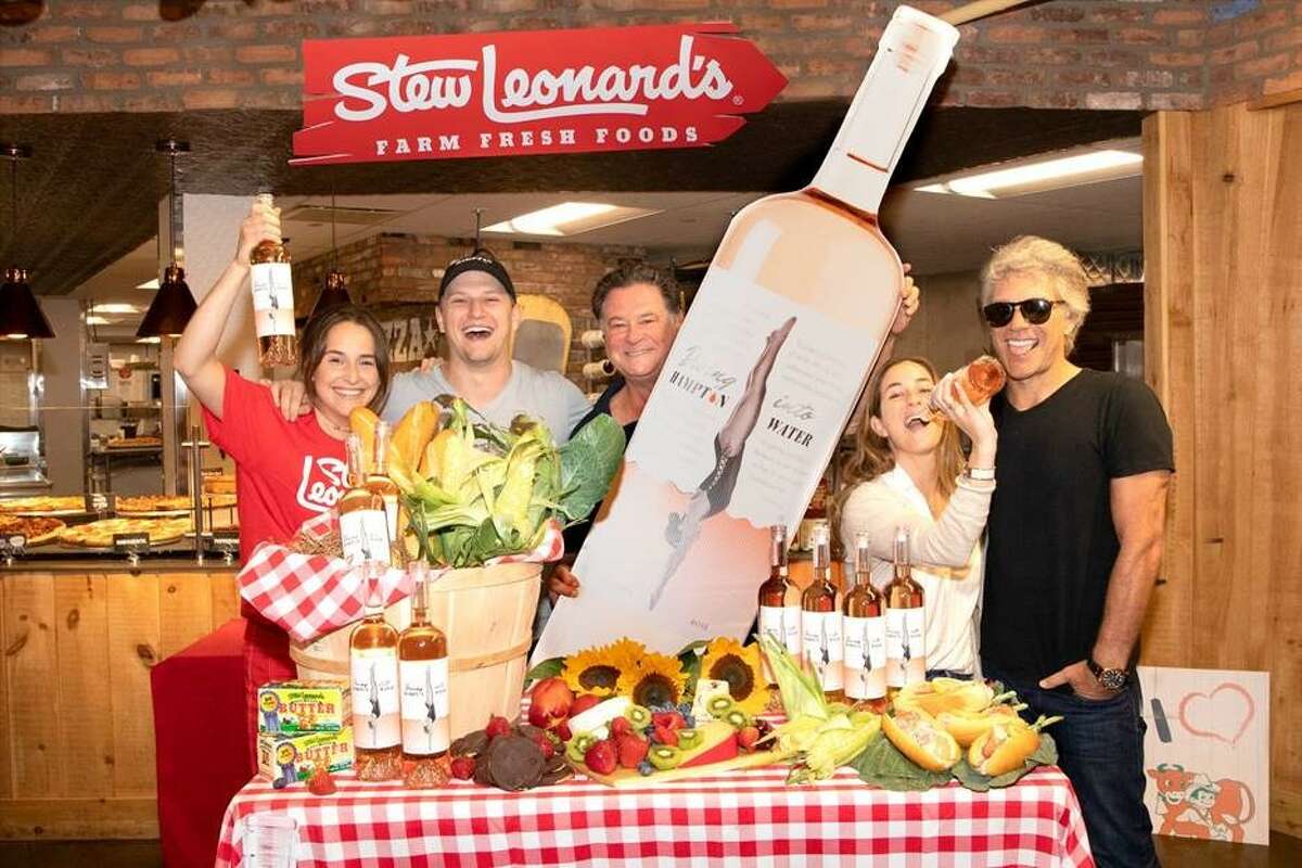 Bon Jovi launches new rosé wine at Stew Leonard's