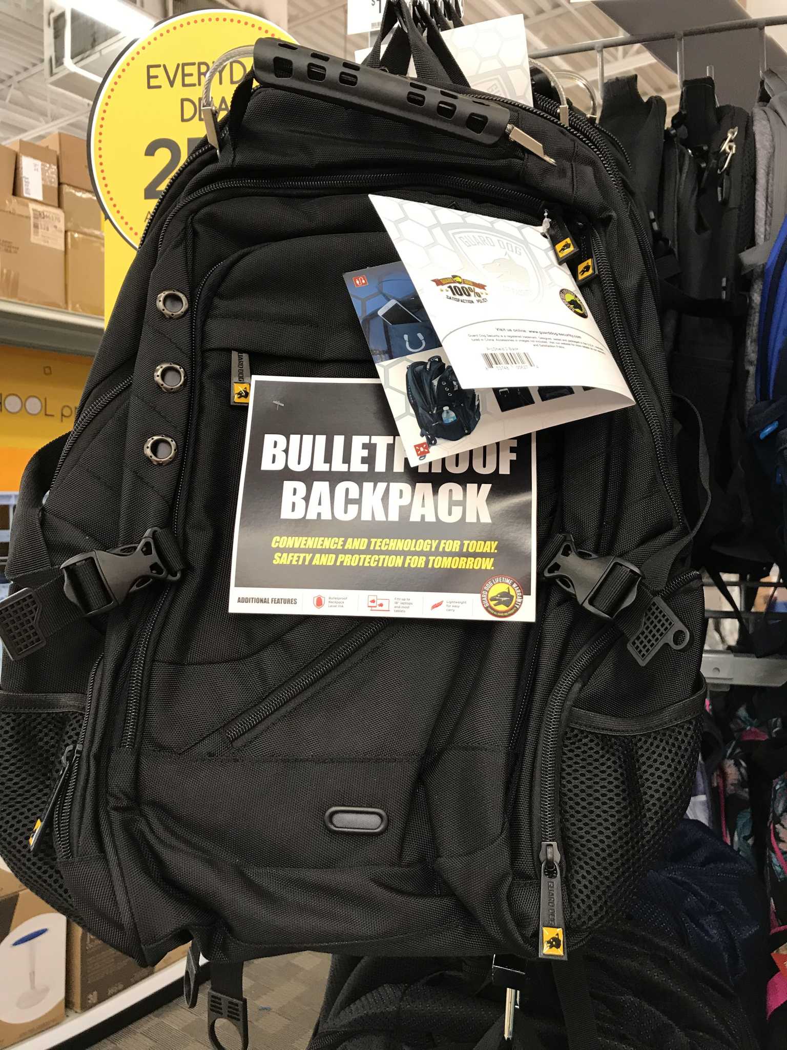 clear backpacks in stores