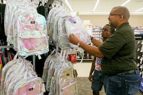 clear backpacks in stores