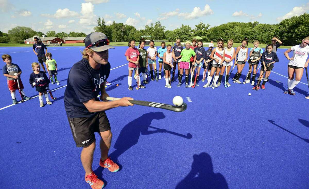 USA Field Hockey’s Under19 junior national team inspires young players