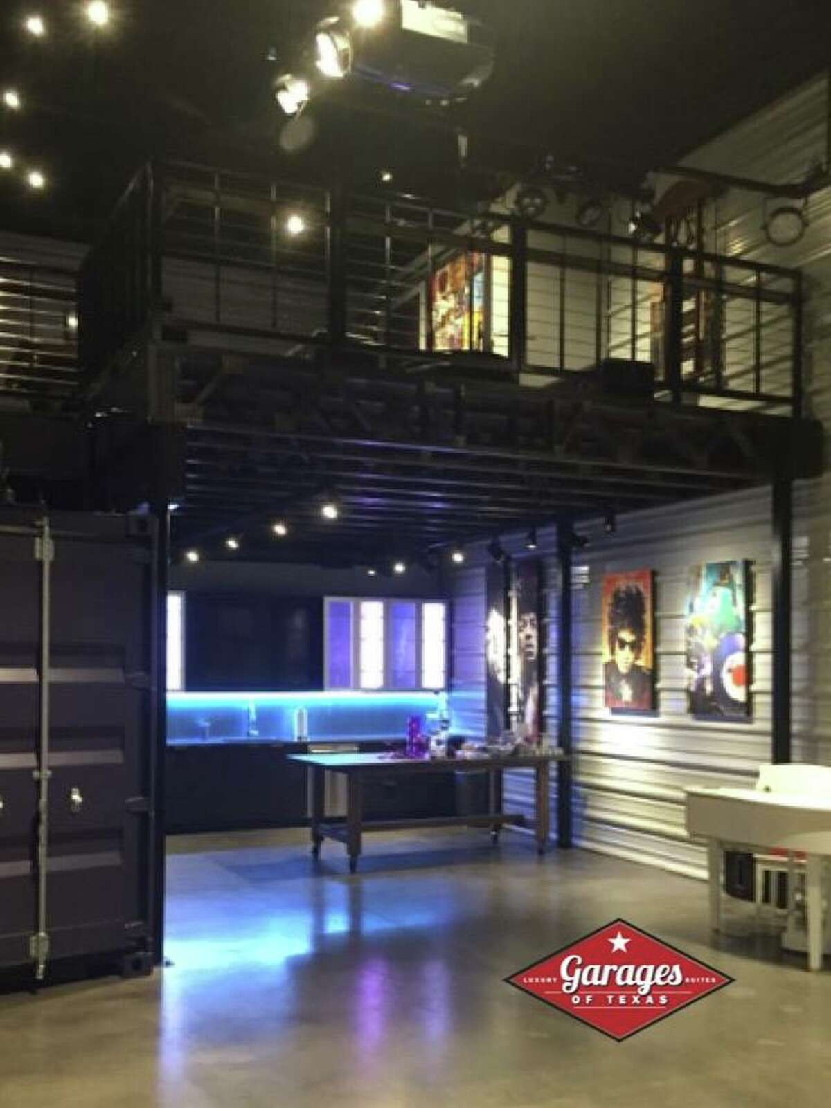 Amazing buildouts 'Mancave' condos for your car coming to Katy soon