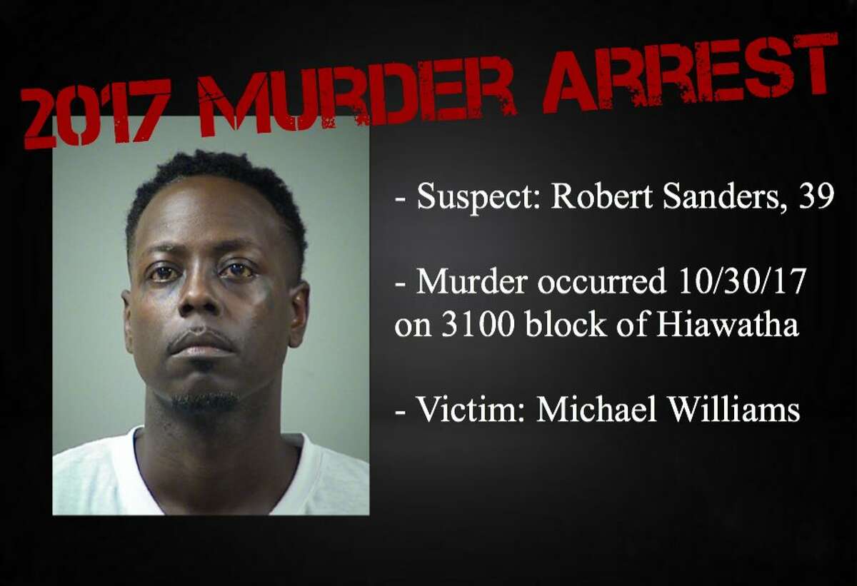 Robert Sanders, 39, is charged with murder.