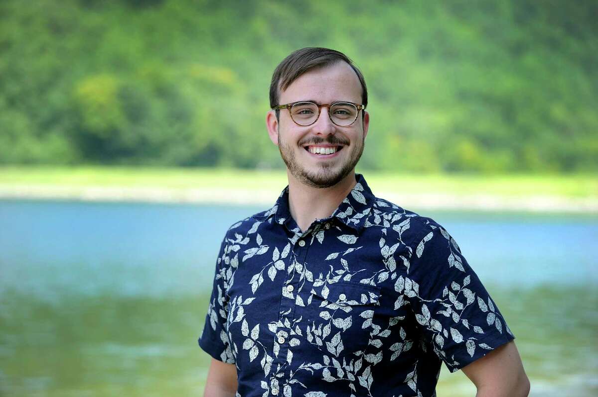 Neil Stalter is the new director of ecology and environmental education for Candlewood Lake Authority, a new position with the organization. Photo taken at Lynn Deming Park in New Milford, Friday, August 10, 2018.