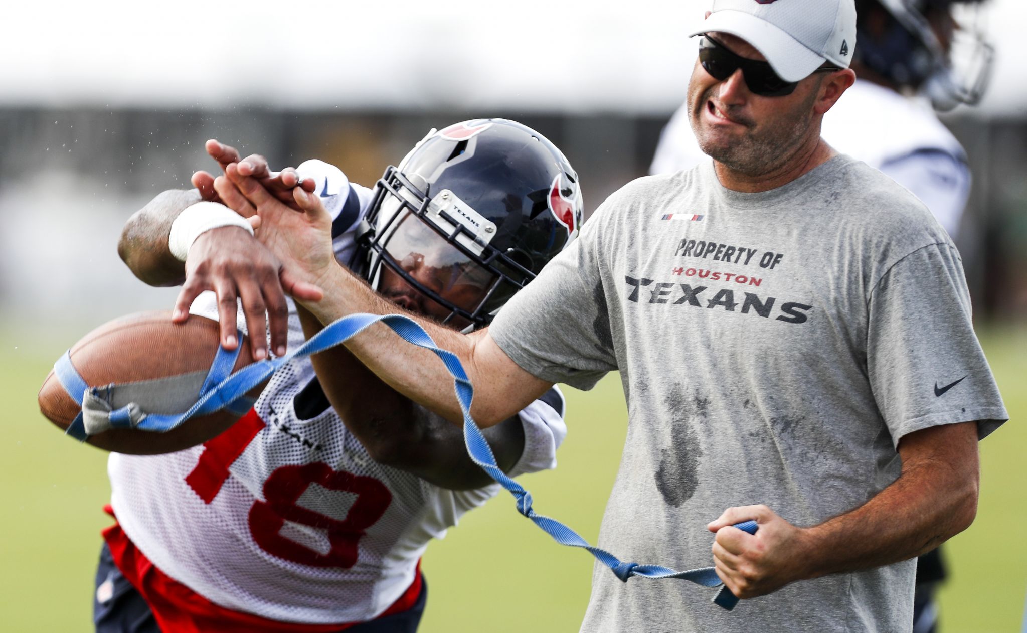 August 25, 2018 Los Angeles, CA.Houston Texans linebacker Ufomba