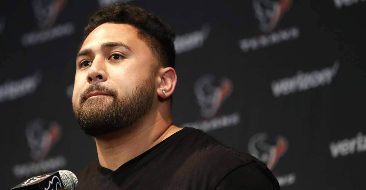 PHOTOS: Texans training camp Senio Kelemete speaks to the media as the Texans held a press conference to introduce their new free-agent signees at NRG Stadium, Thursday, March 15, 2018, in Houston. ( Karen Warren / Houston Chronicle ) Browse through the photos to see action from the Texans' return to camp at the Methodist Training Center.