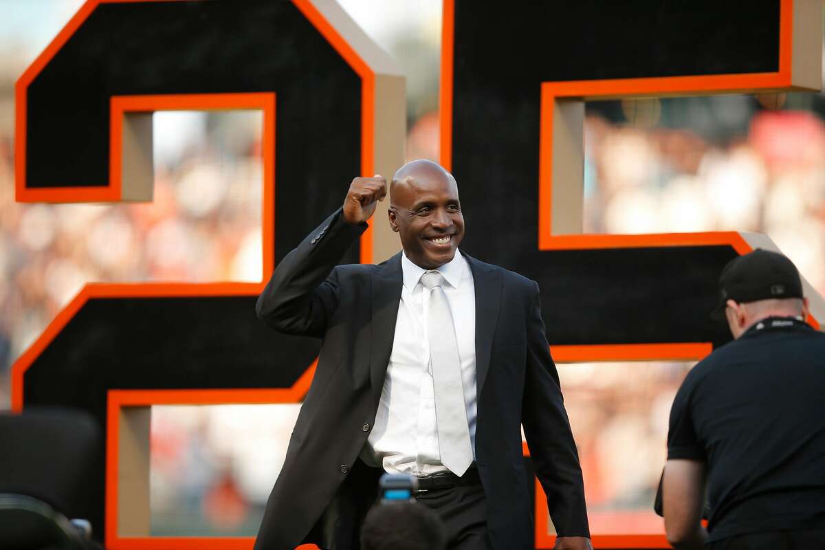 Curtain call at AT&T for Barry Bonds as Giants retire No. 25