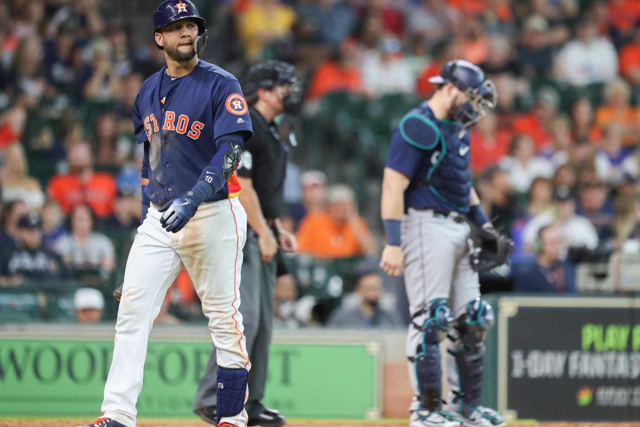 August 10, 2018: Houston Astros first baseman Yuli Gurriel (10