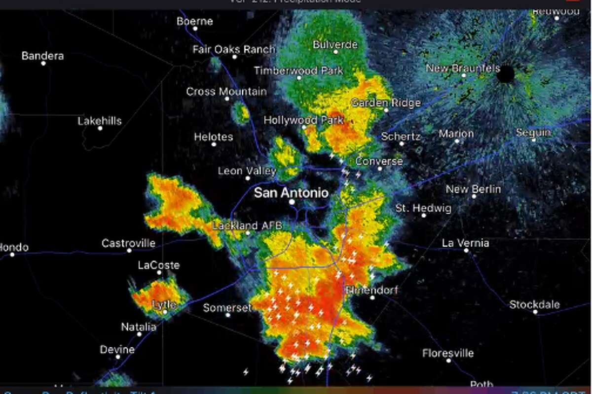 Storms sweep through San Antonio, bringing flash flood ...