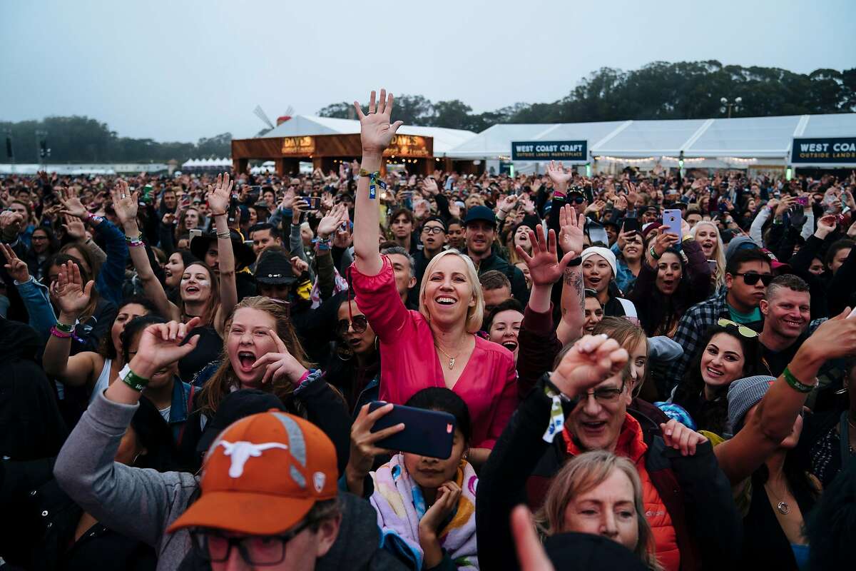 More than 225,000 concertgoers come to the Bay over the course of the weekend. During the festival's three day run, the streets of San Francisco will become congested.  Photo: Fans react to Salt-n-Pepa performance at the House by Heineken stage during Outside Lands Music and Arts Festival at Golden Gate Park in San Francisco, Calif., on Sunday, Aug. 12, 2018.