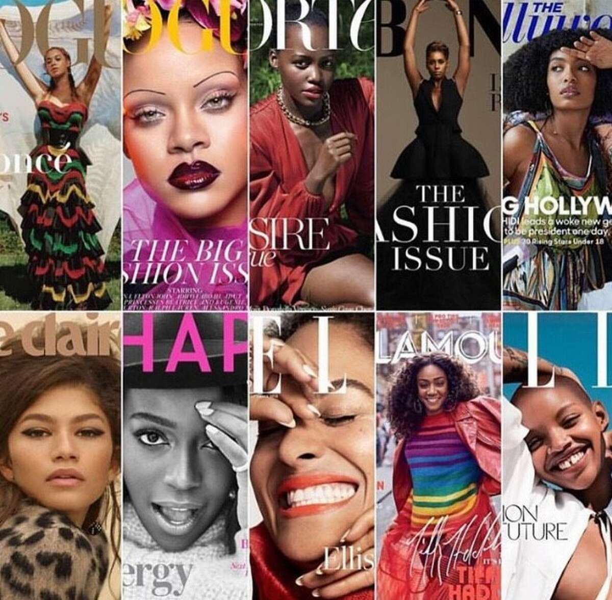 Black women dominate September magazine covers