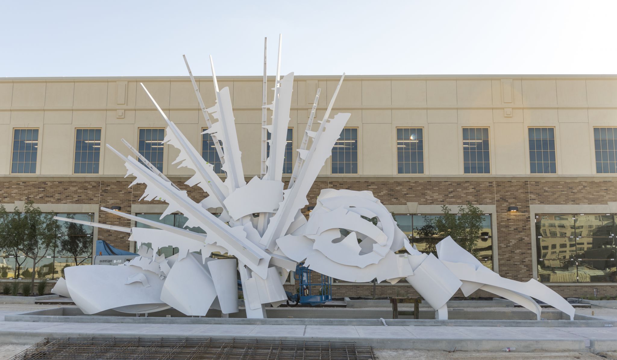 Public art installation on Odessa campus