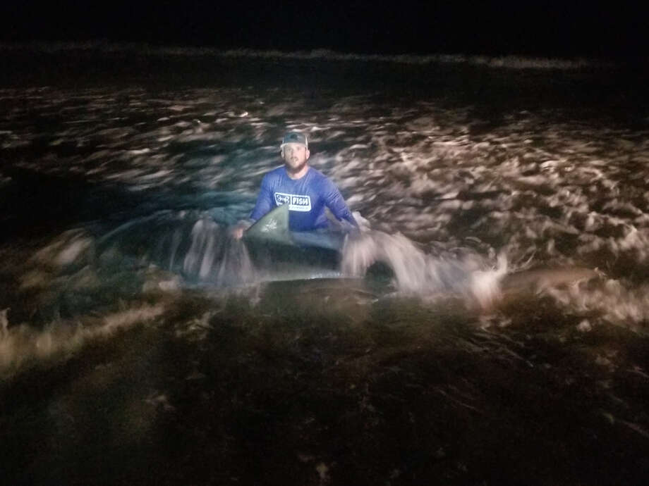 Texas Man Catches 12 Foot Tiger Shark Near South Padre Island